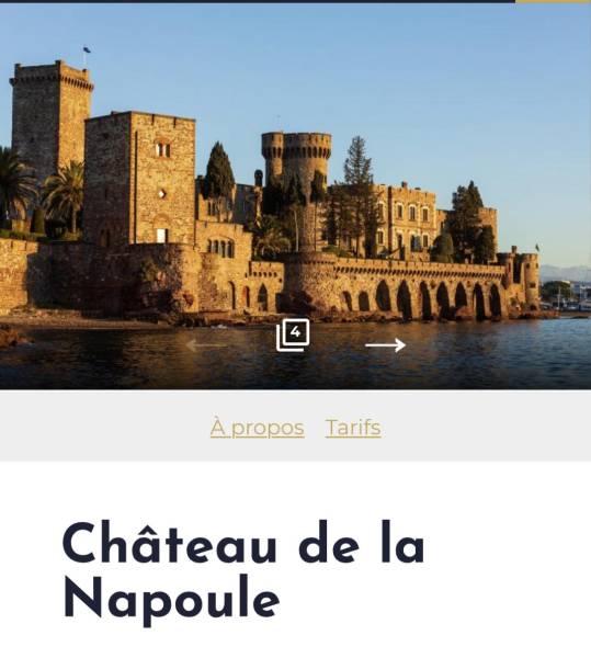 Château de la Napoule, Henry et Marie Clews, Var