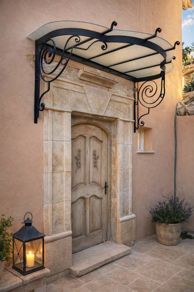 MARQUISE PORTE D'ENTRÉE