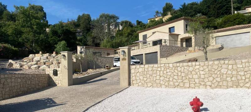 Entrée avant le début des travaux