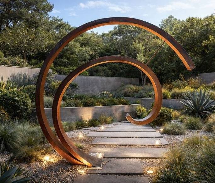 Graphique, moderne, harmonieuse, aérienne